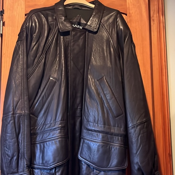 Marc New York Brown Leather Jacket